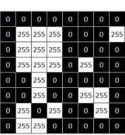 Input binary image